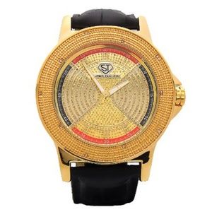 Super Techno Men's 0.10ct Diamond Watch